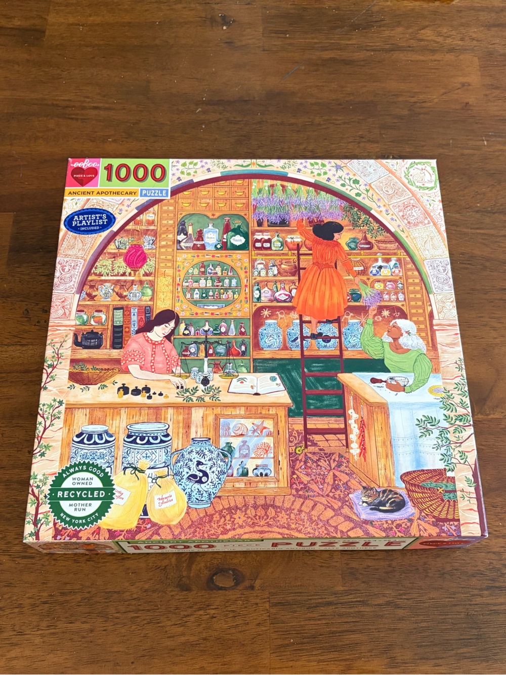 EeBoo 1000 piece “Ancient Apothecary”